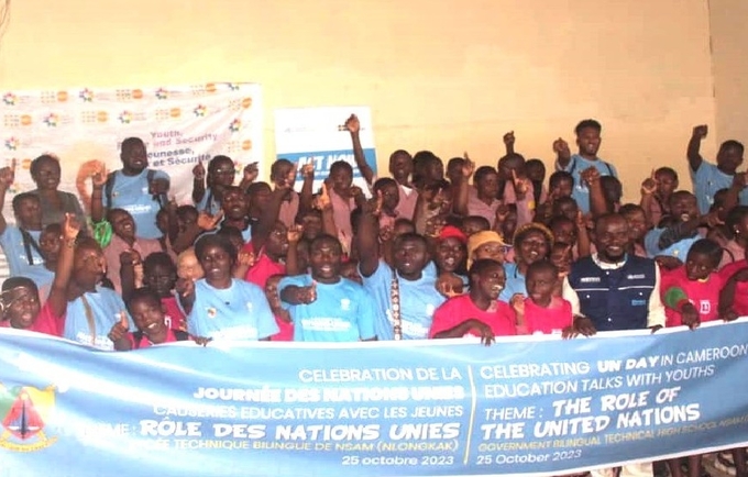 Mille jeunes célèbrent la Journée des Nations Unies au Cameroun