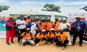 UNFPA peer educators deployed at the University Games premises in Garoua