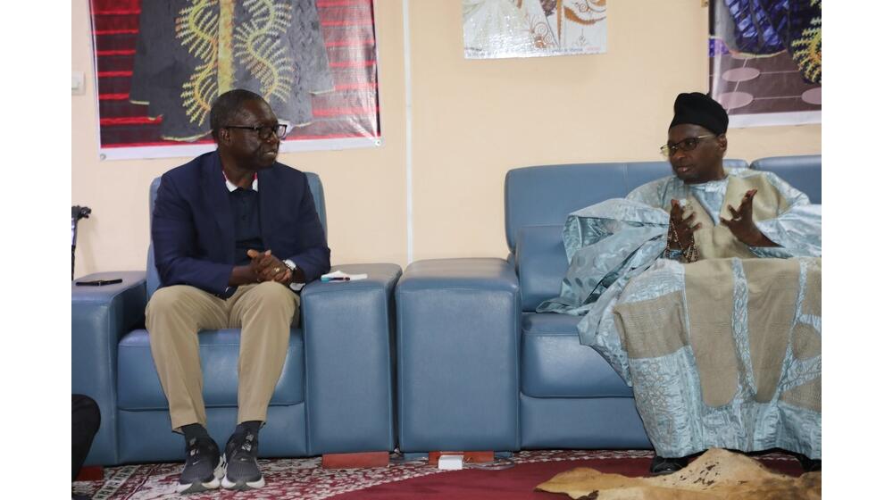 Dr. Sennen Hounton, UNFPA Regional Director for West and Central Africa, recently met with His Majesty Abdoulaye Yerima Bakari, the Lamido of Maroua.