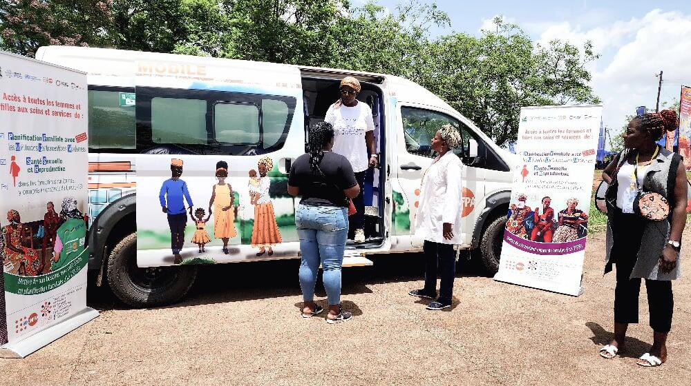 Mobile clinics deployed in both development and humanitarian setting to provide Reproductive Health Services