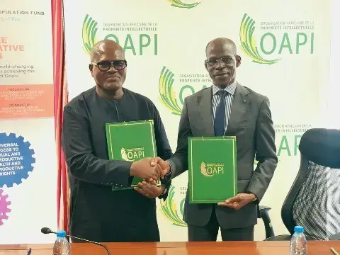 UNFPA et OAPI signent un Protocole D’accord sur l’Innovation et l’Autonomisation des Femmes 