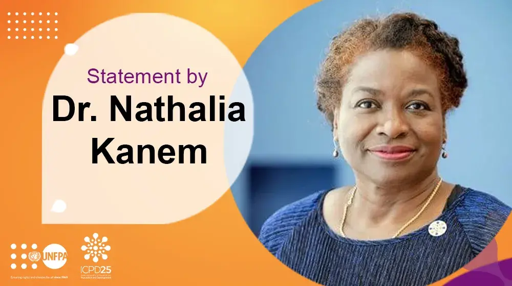 Statement by UNFPA Executive Director Dr. Natalia Kanem on the International Day of the Girl 2023