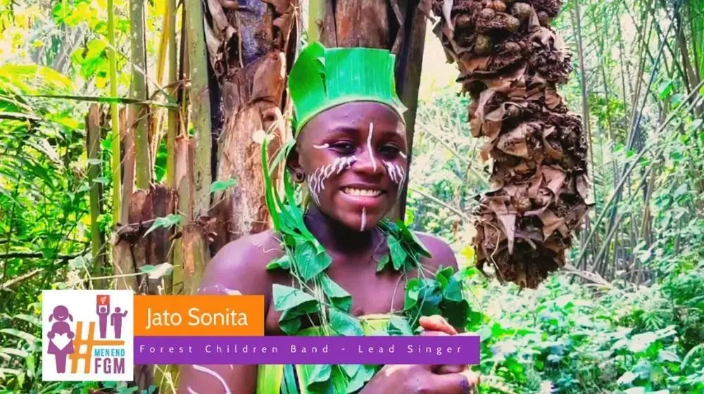 Campagne Des Jeunes Et Artistes Pour Tolerance Zero  Aux Mutilations Genitales Feminines Au Cameroun.