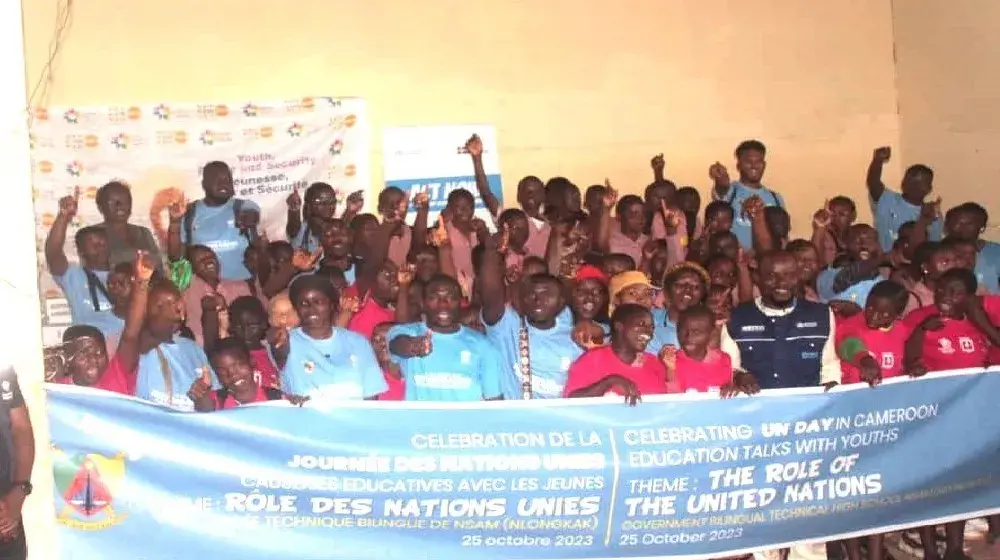 Mille jeunes célèbrent la Journée des Nations Unies au Cameroun