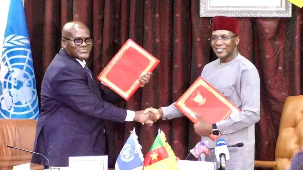 Cameroon and UNFPA sign a Partnership Agreement for access to contraceptive products